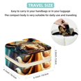 thumbnail image 5 of Rhino Travel Portable Square Jewelry Organizer with Storage Box | Jewelry Display and Box for Rings, Earrings, Necklaces, Bracelets - Suitable for Girls and Women, 5 of 6