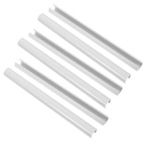 QIFULL Radiator cover Replacement with Decorative Design for Walls Made of Durable PVC White Color Fits Most Sizes