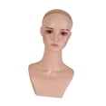 thumbnail image 1 of Cabeza de maniquí de mujer, soporte de exhibición de pelucas de maniquí, cabeza de maniquí para hacer y exhibir pelucas, anteojos, sombreros y gorras, 1 of 8