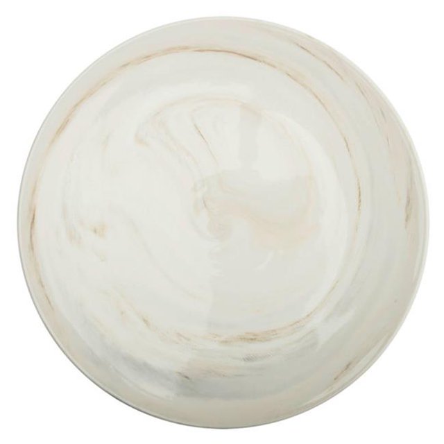 Oneida L6200000133 Assiette en Porcelaine de 8,25 Po avec Bord Surélevé