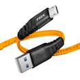 thumbnail image 2 of Cable Micro USB FOX Lifeworks LWFX-CMIC2M-OR Naranja 1.5 m, 2 of 4