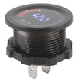 thumbnail image 3 of Car Voltmeter, LED Color Graphic Indicator Voltage Meter High-  For ATV UTV, , , Travel Trailer For DC 12V Motorbike Car Boat With Panel,No Panel, 3 of 8