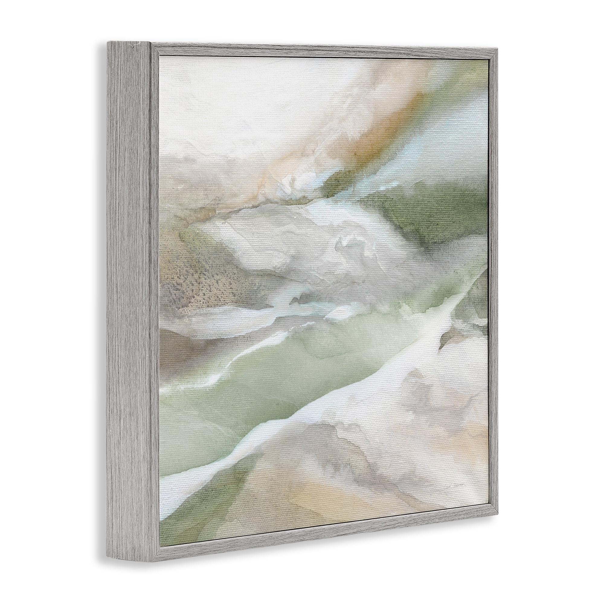 Stupell Industries Serene Misty Landscape Gray Framed Giclee Art, design by Carol Robinson