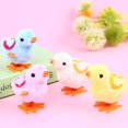 thumbnail image 2 of CHUANK 6pcs Kids Jumping Plush Chicken Children Double Layer Wing Wind-up Playing Toys (Random Color), 2 of 5
