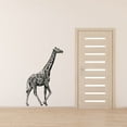 thumbnail image 2 of Beautiful Animal Giraffe Design Tallest Animal Drawing Vinyl Design Wall Sticker Wall Art Wall Decal Boys Girls Kids Room Bedroom Nursery KinderHome Decor Stickers Decoration Size (30x22 inch), 2 of 3
