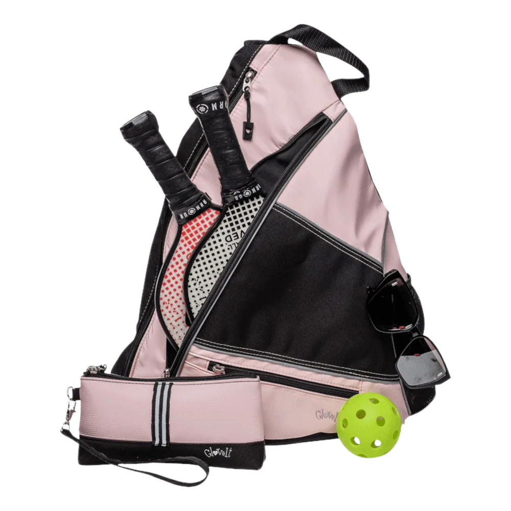 Glove It Fore Ever Pink Ladies Pickleball Sling Bag