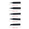 thumbnail image 4 of 5 piezas de puntas de soldador para 938 estaciones de soldadura herramientas de puntas de soldadura Negro Baoblaze Puntas de soldador, 4 of 6