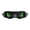 Green, variant on Solar Car Demon Eye LED Light Suction Cup Animated Blinking Devil Eyes Rear Window Decor For Auto SUV Truck Van