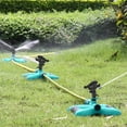 thumbnail image 3 of Fdelink Water Sprinklers 3 Rotating Sprinkler Water Irrigation Circle Nozzle 360° Hose Patio & Garden the Sprinklers (Green), 3 of 4