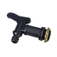thumbnail image 1 of Conector de grifo de agua, conector de manguera de agua, adaptador de manguera de tanque de agua IBC, barril Hebilla de hilo de latón, 1 of 9