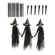 thumbnail image 3 of Decoraciones de Halloween para exteriores Macarena Adorno colorido de Halloween bruja de halloween 3 piezas, 3 of 8