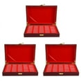 thumbnail image 1 of 150 Pcs Wood Coin Protection Display Box Storage Case Holder Round Box Commemorative Collection Box, 1 of 8