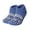01#Blue, variant on Low Cut Ankle Slipper Socks Sherpa Fleece Lined Fair Isle Pattern Non Slip Winter Warm House Socks M