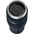 thumbnail image 6 of Thermos Stainless King Vacuum Insulated Stainless Steel Tumbler, 16oz, Matte Midnight Blue, 6 of 7