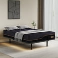 thumbnail image 2 of MLILY Split King Adjustable Bed Frame and 14 inch Memory Foam Mattress-Electric, Remote Control, Medium, 2 of 9