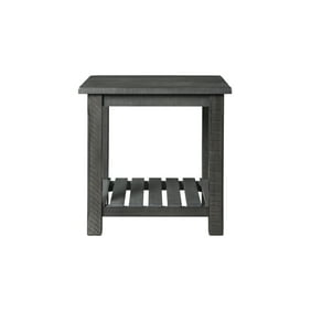 Martin Svensson Home Barn Door Collection End Table Espresso
