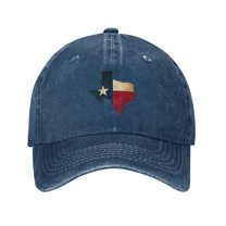 American ​texas Flag Baseball Cap Vintage Soft Washed Denim,Golf Dad Hat Adjustable Trucker Hats for Men Women Unisex Adult,Navy Blue