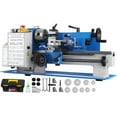 thumbnail image 1 of VEVOR Mini Metal Lathe 550W 7 x 12 inch Metal Lathe Metalworking Woodworking Bench Precision for Various Types of Metal Turning, 1 of 9