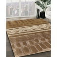 thumbnail image 2 of Ahgly Company Indoor Square Contemporary Saddle Brown Southwestern Area Rugs, 5' Square, 2 of 6