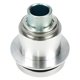 thumbnail image 3 of Adaptador Cubo Liberación Rápida para Volante 360 ​​grados Aleación Aluminio Adaptador Liberación Rápida para Volante Carreras IMCA 3 Orificios (Plata), 3 of 9