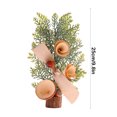 thumbnail image 3 of HOARBOEG 10inch Mini Artificial Christmas Tree Christmas Decor Mini Christmas Tree Home Office Party, 3 of 6