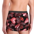 thumbnail image 5 of Disketp Ladybugs And Red Hearts Men'S Boxer Briefs,Soft And Breathable Cotton Underwear With Comfortflex Waistband, 5 of 8