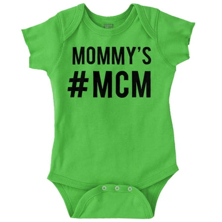 

Mommys MCM Cute Funny Son Adorable Bodysuit Jumper Boys Infant Baby Brisco Brands 18M