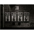 thumbnail image 2 of Carson, Brian 24x19 Black Ornate Wood Framed with Double Matting Museum Art Print Titled - Phone Booth No 34, 2 of 4