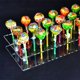 thumbnail image 2 of 21 Hole Acrylic Cake Pop Lollipop Clear Pink Display Stand Server Decoration Display Stand Holder Base Shelf (21 Hole) - 21 Hole, 2 of 4