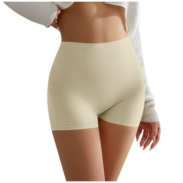 AherBiu Shorts de Cycliste pour Femmes Shorts de Course Extensibles Lisses Leggings de Compression pour Gym