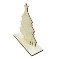 thumbnail image 3 of Adornos De De Navidad Árbol De Renos Decoración De De Navidad 2 BLESIY  Decoraciones de madera de árbol de Navidad en 3D, 3 of 8