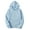 ZB-Light Blue, variant on Fartey Womens Oversized Hoodies Casual Long Sleeve Sweatshirts Fashion Solid Color Hooded Pullover Loose Fit Drop Shoulder Sweatshirts Fall Tops 2024 with Pockets Gray S-3XL