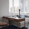 thumbnail image 3 of Kenroy Home Casey 28.25'' LED Table Lamp with Clear Glass Novelty Shade Modern Table Light Fixture for Living Room, Bedroom, or Office, 2700K, Oil Rubbed Bronze, 3 of 8