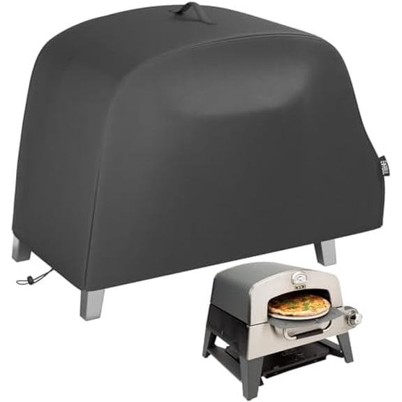 Pizza Oven Grill Cover Outdoor Waterproof 420D Pizza Oven Cover Compatible with Cuisinart CGG-403 3-in-1 Grill, Griddle and Pizza Oven 27.6" L x 21.2" W x 17.5" H$$Garden & Patio