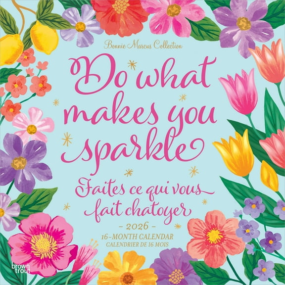 Bonnie Marcus OFFICIAL | 2026 12x24" (Hanging) Square Wall Calendar | BrownTrout