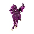 thumbnail image 1 of Visland Broche Style Rétro Strass Incrustés Thème Cheval Épingle Vêtements Chapeaux Sacs Badge Accessoire de Mode, 1 of 8
