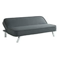 thumbnail image 5 of Serta Toronto Modern Convertible Sofa, Charcoal Woven Fabric, 5 of 12