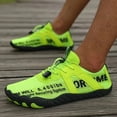 thumbnail image 6 of Men's Slip- Water Shoes - Lightweight Quick- Sneakers with Non-Slip PU Sole, Neon Green & Black Accent Design for, Hiking, Beach, Gym - All-Terrain Grip Shoes for Men, High Quality Shoes, 6 of 9