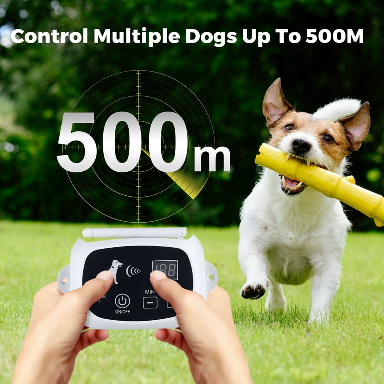 Wireless dog fence top for multiple dogs