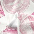 thumbnail image 4 of Erosebridal Dreamy Pink Bow Sherpa Blanket, Sea Conch Seashell Fuzzy Blanket Throw 90x90, 4 of 6