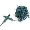 thumbnail image 3 of Novelty Lights Coaxial String Light X-Connector, Green Weather-Tight 3-Way Splitter for Coax LED Mini & C7 Strings, Indoor/Outdoor Use, 3 of 5