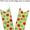 thumbnail image 3 of chalian  10 Pack Red Green Bows Christmas Tree Decorations,9”x13” Large Wreath Bow with Glitter Red Green Dot for Xmas Home Fence Stairs Railing Fireplace Indoor Outdoor Front Door Decor, 3 of 7