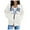 A-White, variant on Puliio Women's Zip Up Hoodies Fashion Letter Print Long Sleeve Lightweight Zipper Hoodie Coat Winter Oversized Casual Loose Drawstring Pullovers Tops With Pocket