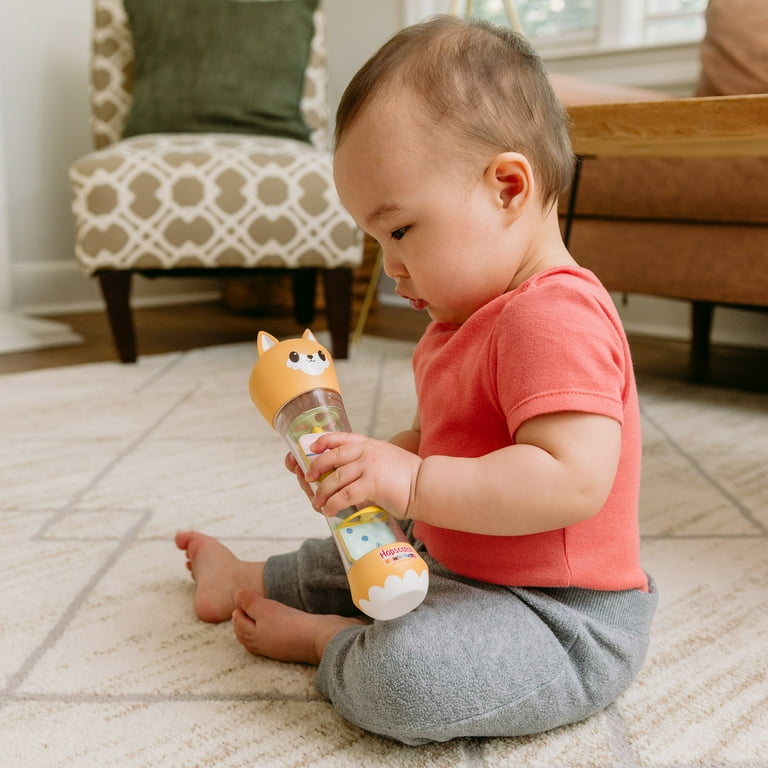 Hopscotch Lane Fox Rainstick Rattle - Light up Sensory Toy