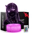 thumbnail image 1 of ALLODUCK Zero Two Lámpara de Mesa Luz Nocturna 3D 16 Colores, 1 of 7