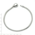 thumbnail image 3 of 925 Sterling Silver Reflections Hinged Clasp Bead Bracelet 9 Inch Link-Bracelet for Women, 3 of 3