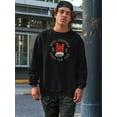 thumbnail image 2 of Metal Christmas Sweatshirt Men -Image by Shutterstock, Male Large, 2 of 4