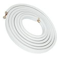 thumbnail image 5 of Moxufan 25 ft Mini Split Line Set for Fixed Frequency 1.5-2P Air Conditioner,1/4 1/2-inch OD White Thickened PE Insulated Coil HVAC Hose,Heat Pump System Tubing Replacement,1 Set, 5 of 7