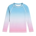 thumbnail image 2 of JOANKDMI Long Sleeve Swimwear Tops for Boy 13-14 UPF 50+ Sun Protective Rashguard Shirts Quick Drying Athletic Swim Tees for Water Sports Vacation Swimming Lessons, 2 of 9