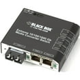 thumbnail image 2 of Black Box Extreme Media Converter Switch 110-VAC - Fiber media converter - 1GbE - 10Base-T, 1000Base-LX, 100Base-TX, 1000Base-T - RJ-45 / LC single-mode - up to 6.2 miles - 1310 nm, 2 of 2
